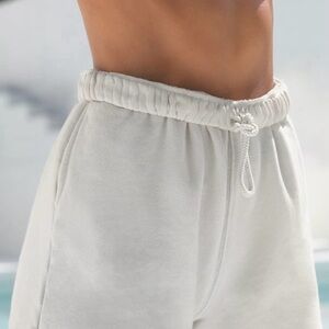 Joah Brown Cut-Off Sweat Shorts